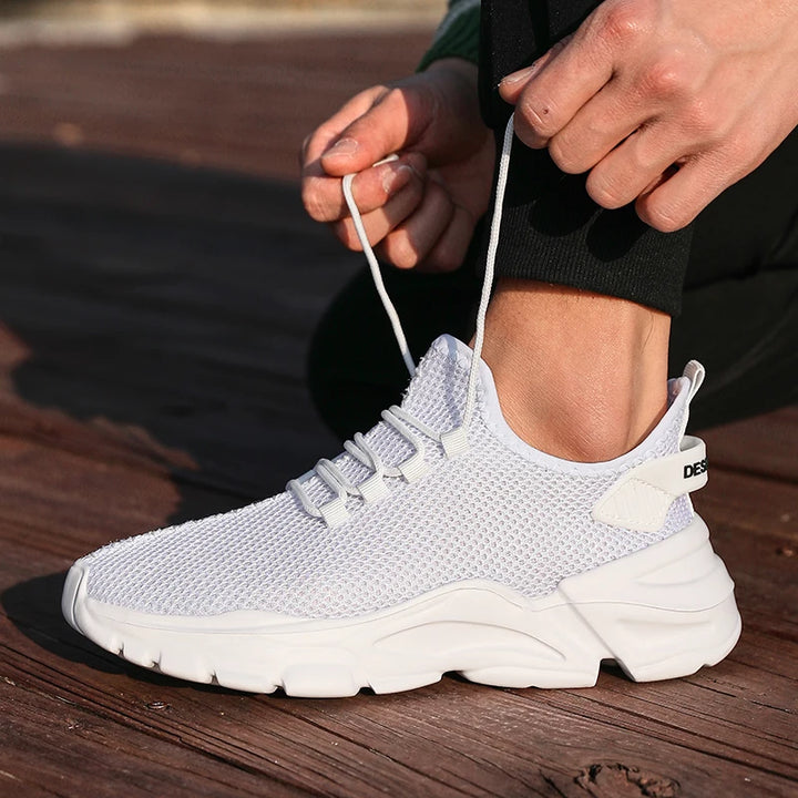 NOVA | Breathable Athletic Sneakers for Men – Air Mesh Upper