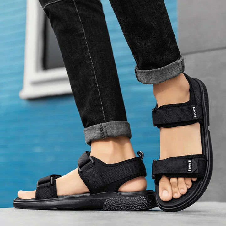 NOVA | Breathable Canvas Sandals for Men – Office to Casual