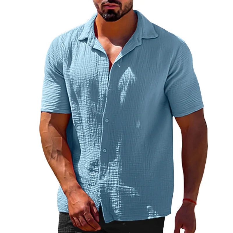 NOVA | Breathable Summer Linen Shirt for Men