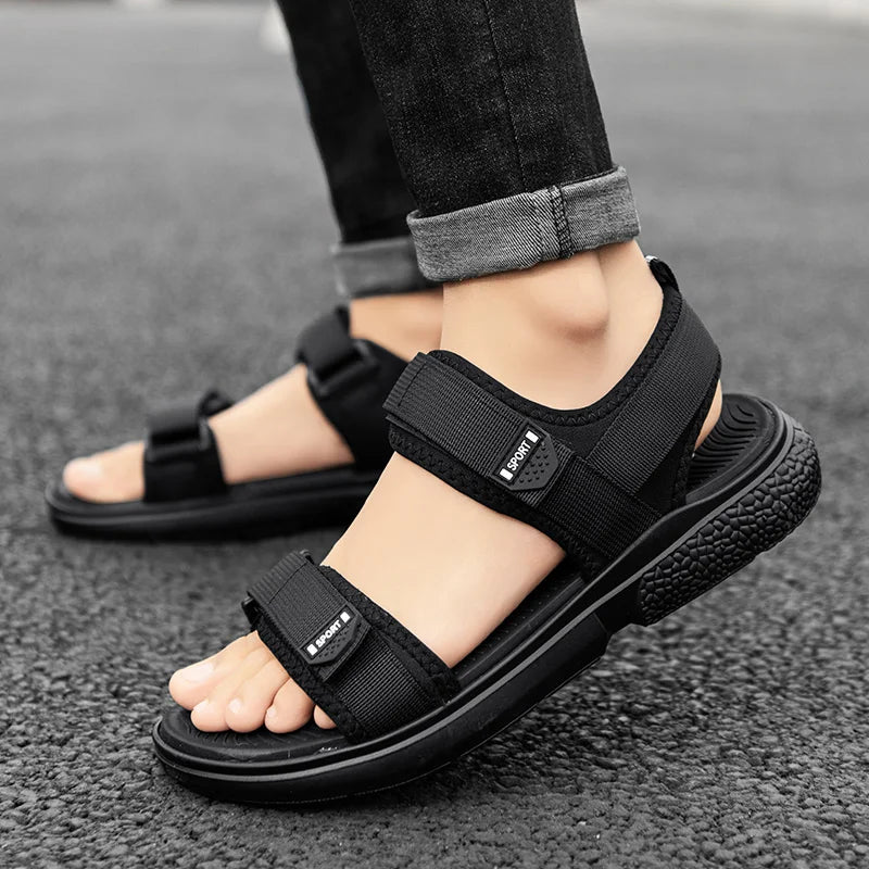 NOVA | Men’s Canvas Business Sandals – Smart & Comfortable
