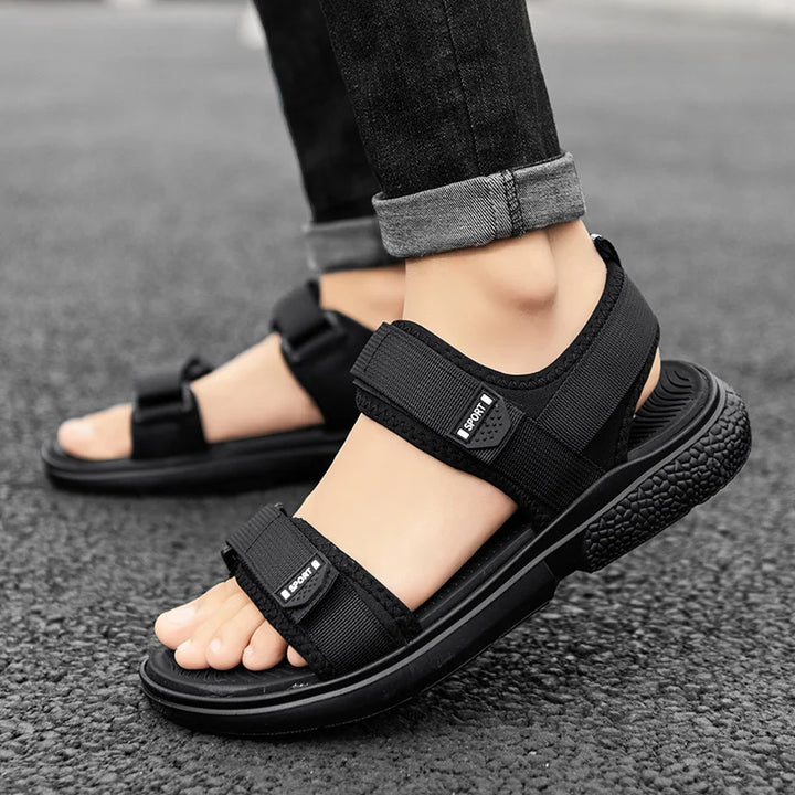 NOVA | Men’s Canvas Business Sandals – Smart & Comfortable