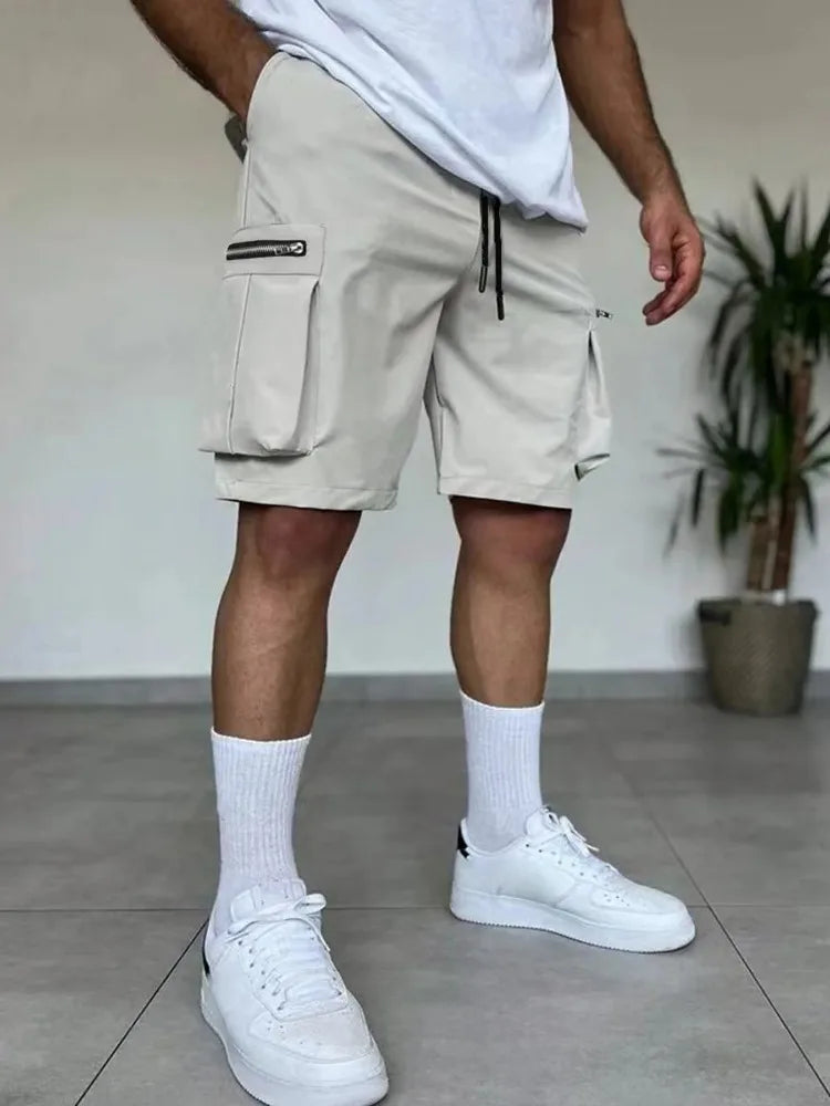NOVA | Men’s Casual Work Shorts with Multiple Pockets