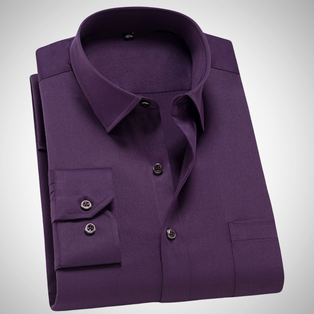 NOVA | Men's Elegant Long-Sleeve Dress Shirt