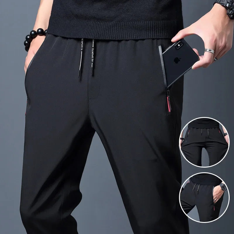 NOVA | Men's Silk Loose Pants