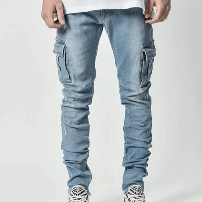 NOVA | Men's Slim-Fit Cargo Jeans