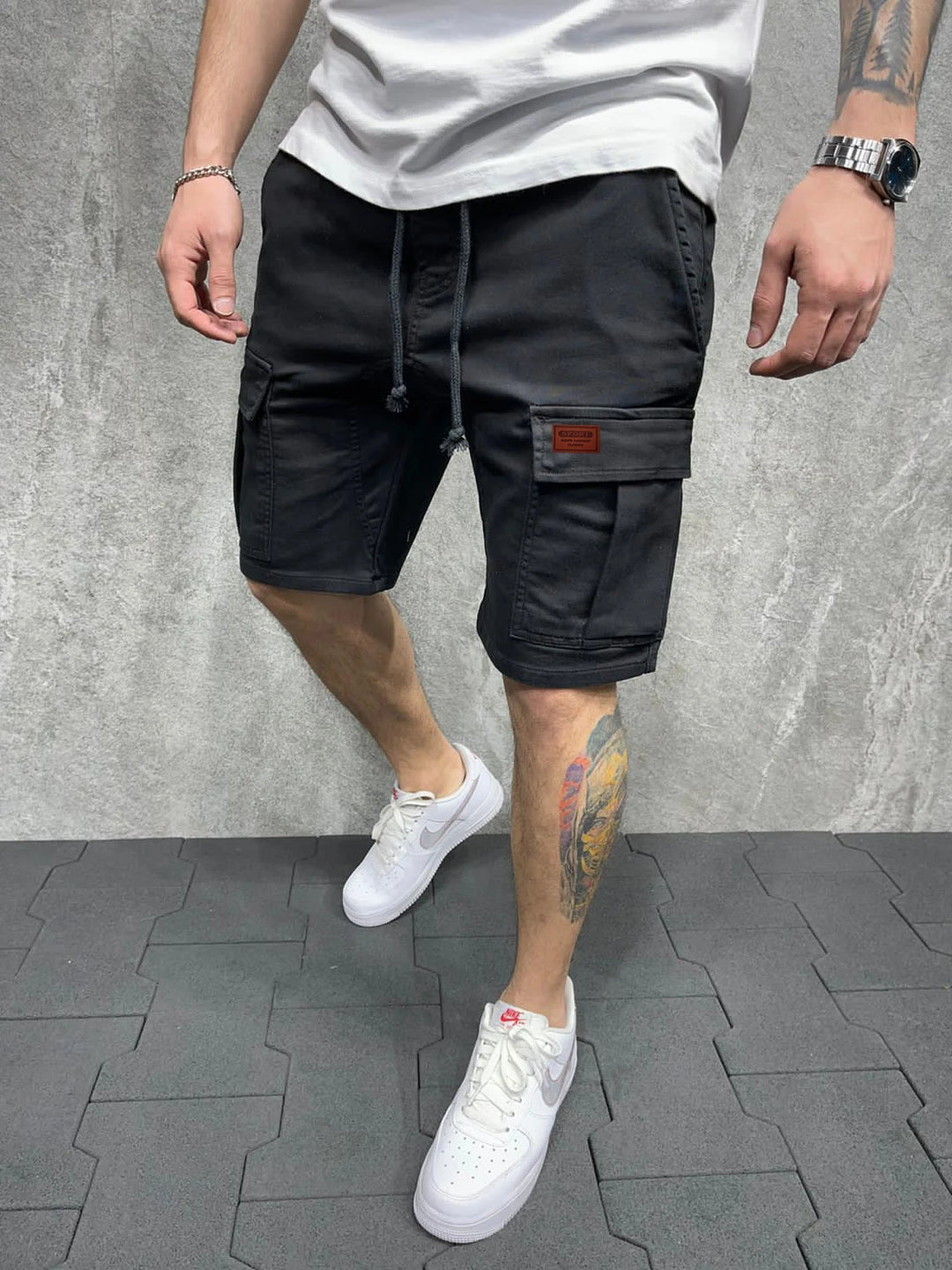NOVA | Men’s Summer Shorts – Lightweight Cotton Blend Fabric