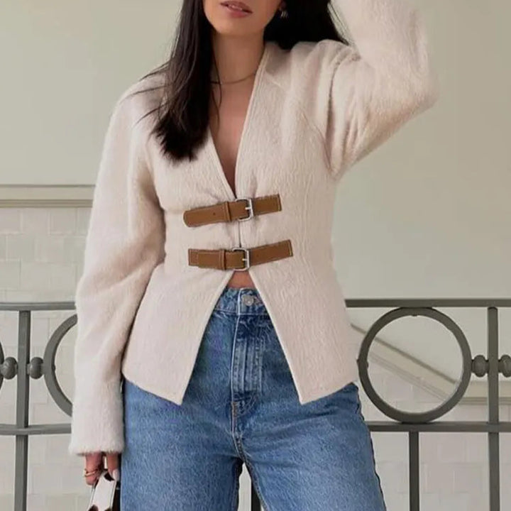 NOVA | Soft and Elegant Belted Cardigan Coat