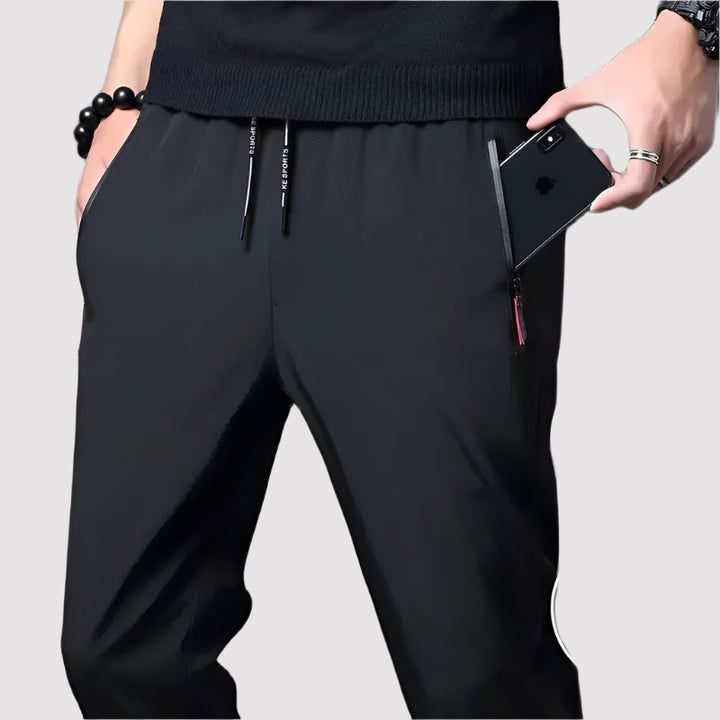 NOVA | Stylish Men's Silk Loose Pants for Casual Wear