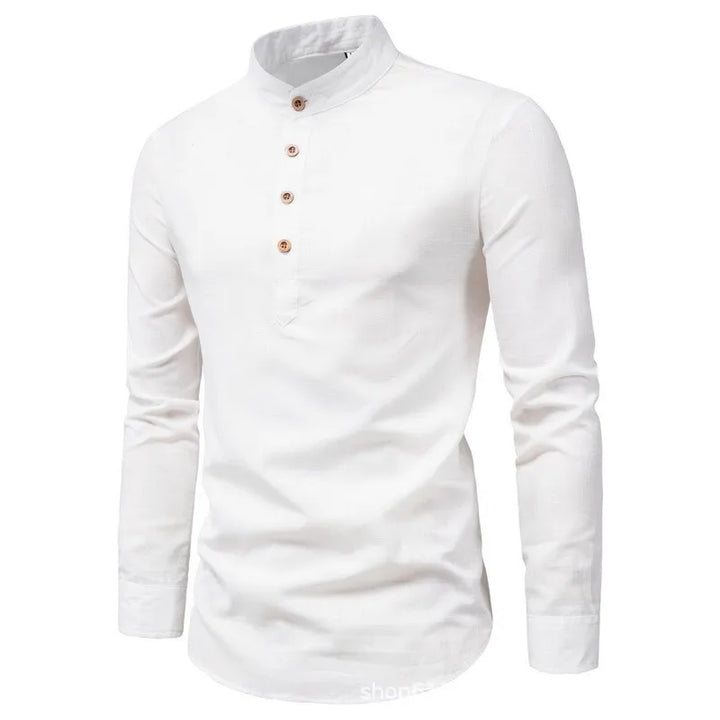 NOVA | Stylish Men's Standing Collar Shirt