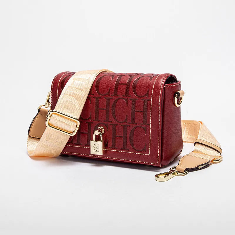 NOVA | Stylish PU Leather Monogram Crossbody Bag