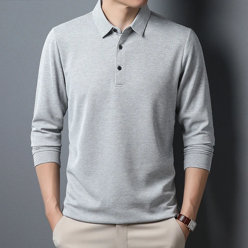 NOVA | Stylish Solid Color Polo Shirt for Men