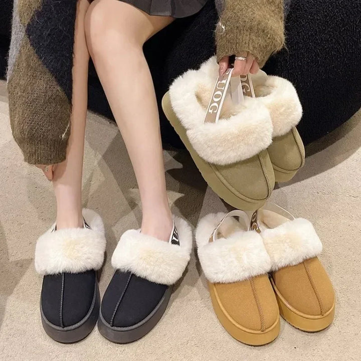 NOVA | Trendy Women's Faux Fur House Slippers