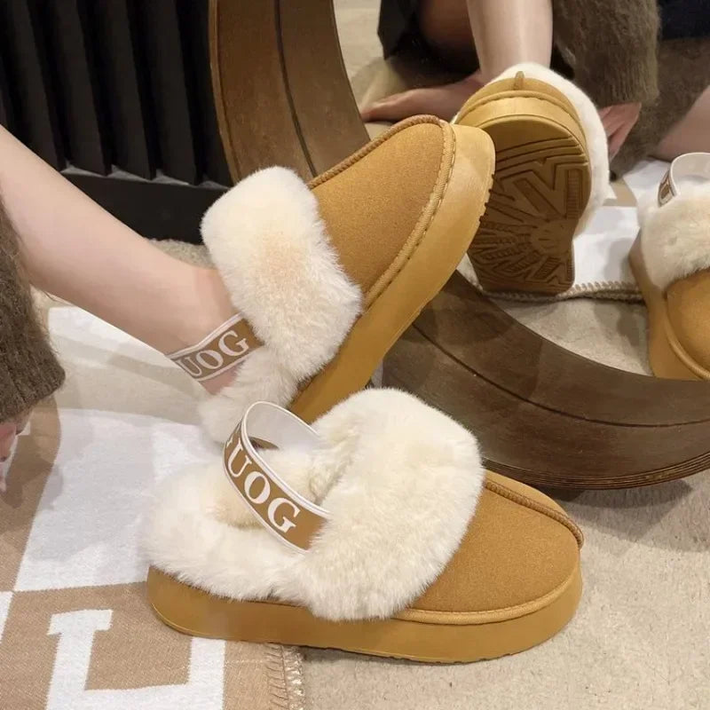 NOVA | Warm & Comfortable Fur Slippers for Women