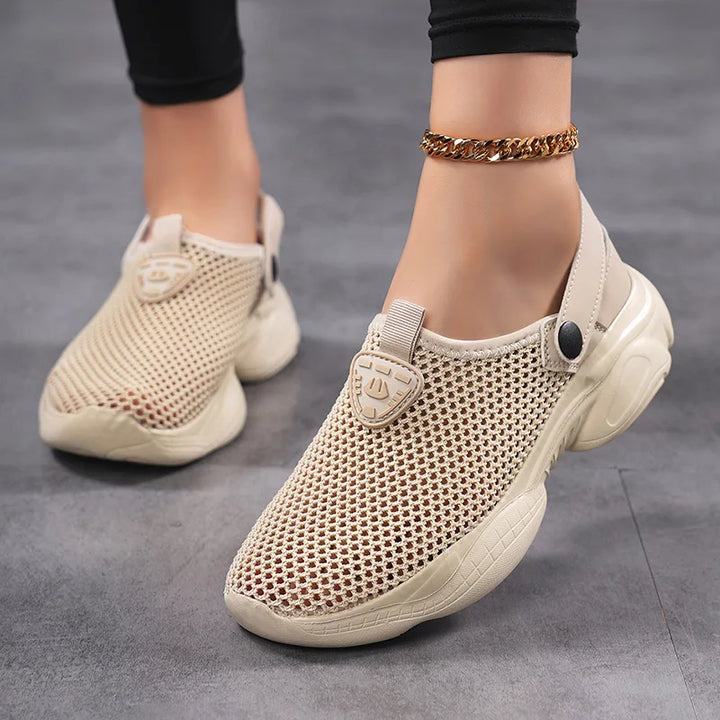 NOVA | Women's Waterproof Slip-On Mesh Shoes – Lightweight Comfort