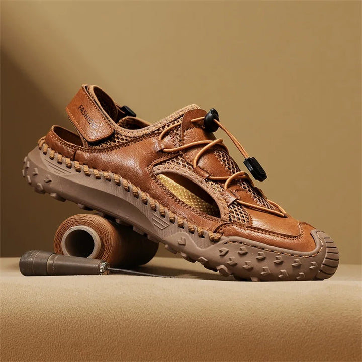 NOVA | Men's Flat Microfiber Summer Sandals