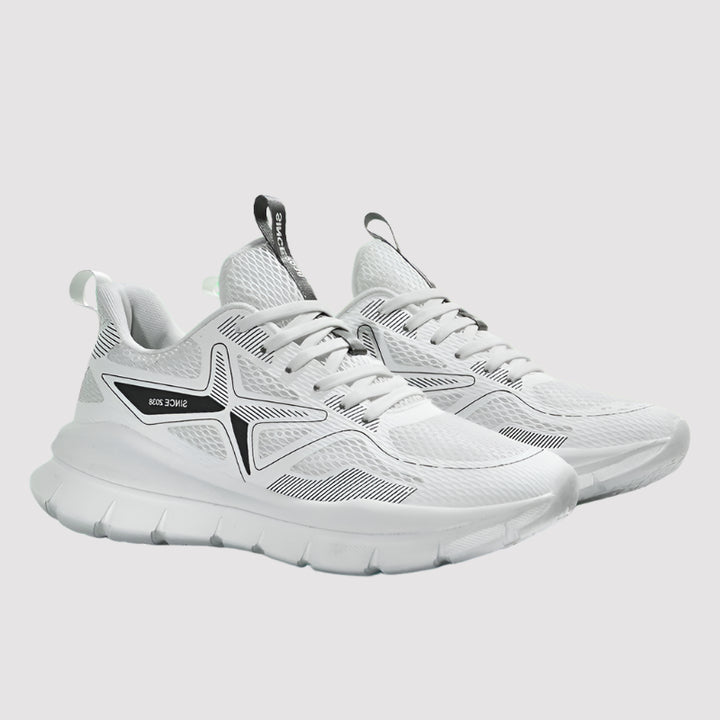 NOVA | Men’s Geometric Pattern Fabric Sneakers