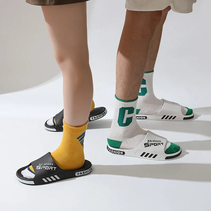 Everyday casual men's slippers for warm weather


