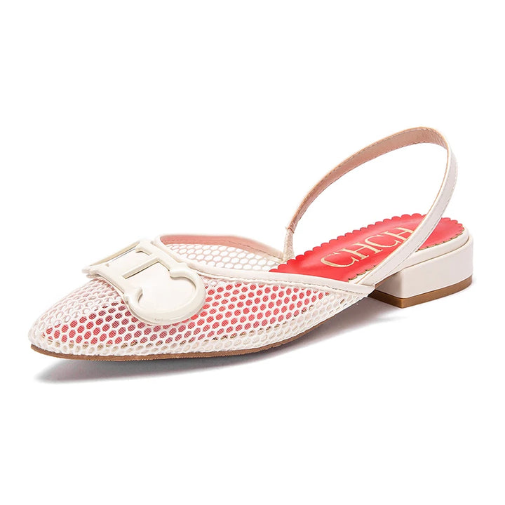 NOVA | Black Pointed Flats for Women – Lightweight & Trendy

