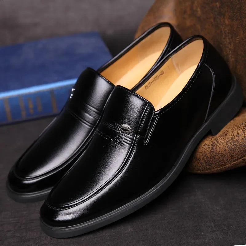 NOVA | Breathable Leather Slip-On Loafers for Men

