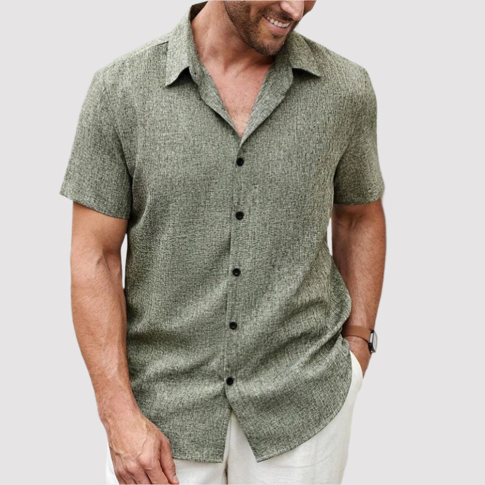 NOVA | Breathable Men's Short Sleeve Shirt

