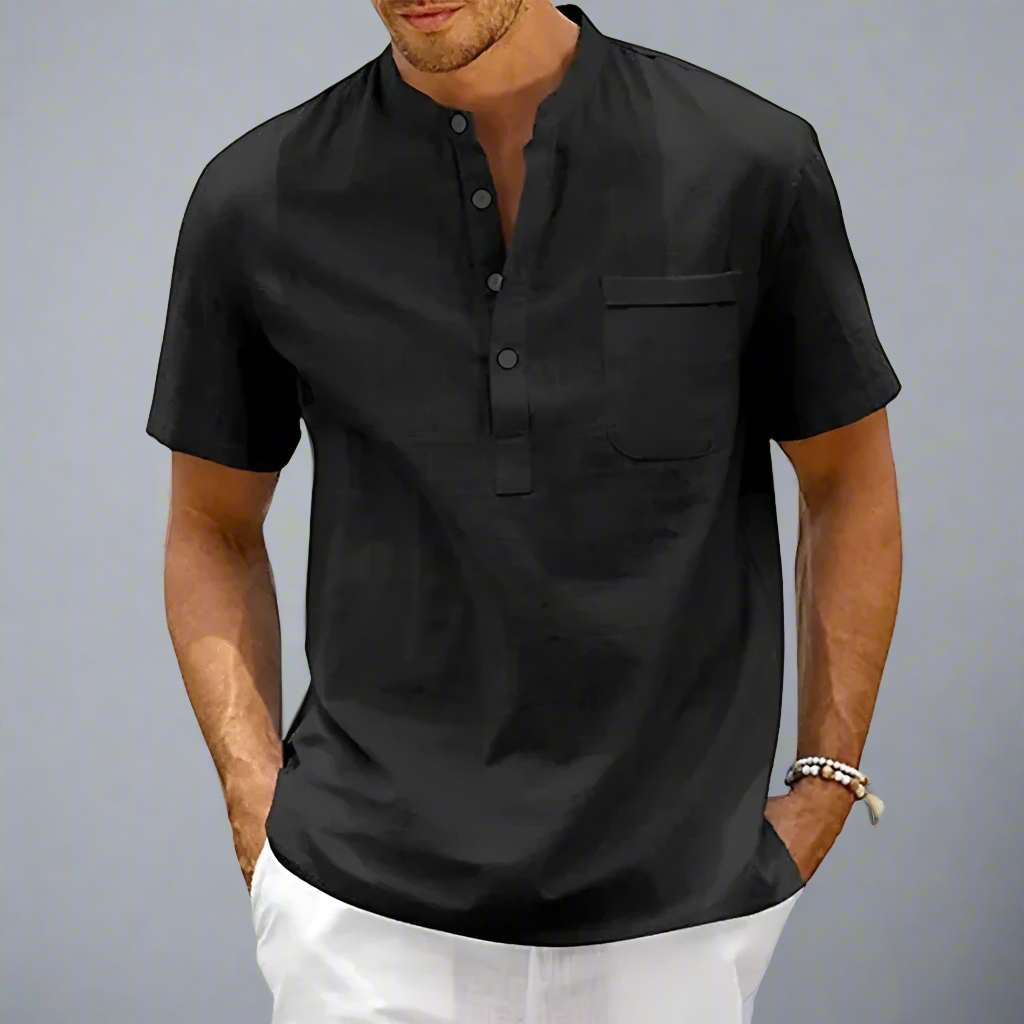 NOVA | Breathable Pure Linen Shirt for Men

