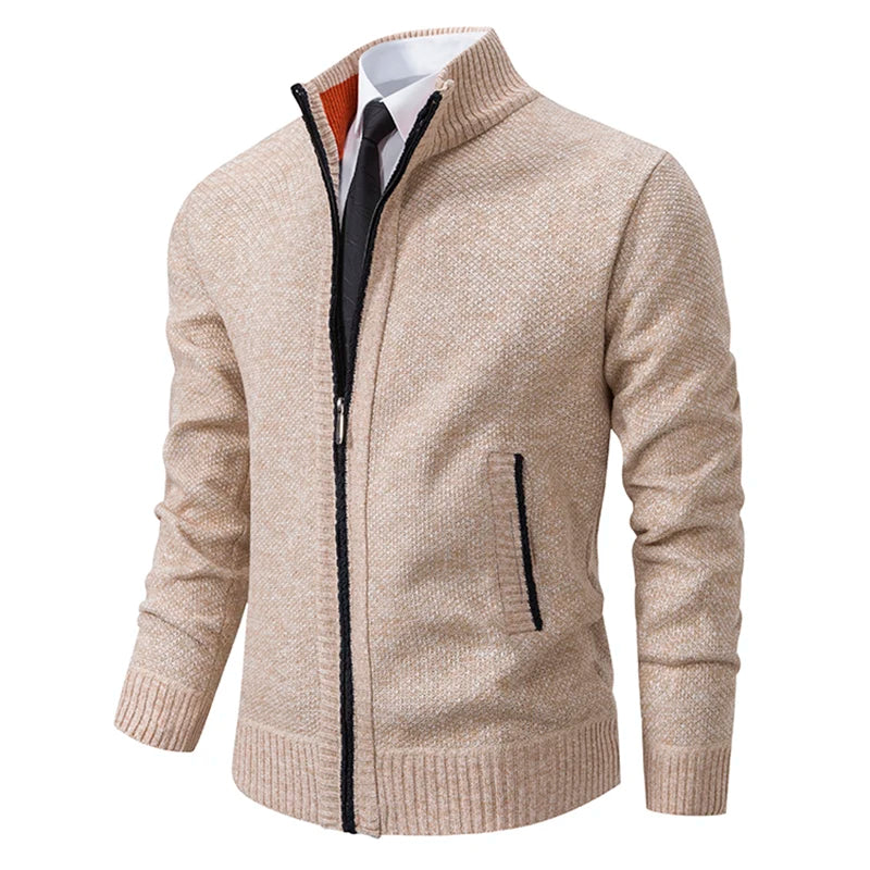 NOVA | Casual Men's Fleece Zip Sweater