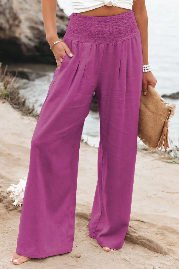 NOVA | Chic High-Waisted Wide Leg Pants for Women

