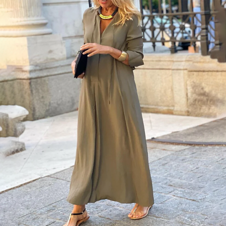 NOVA | Chic Long Flowy Dress for Women

