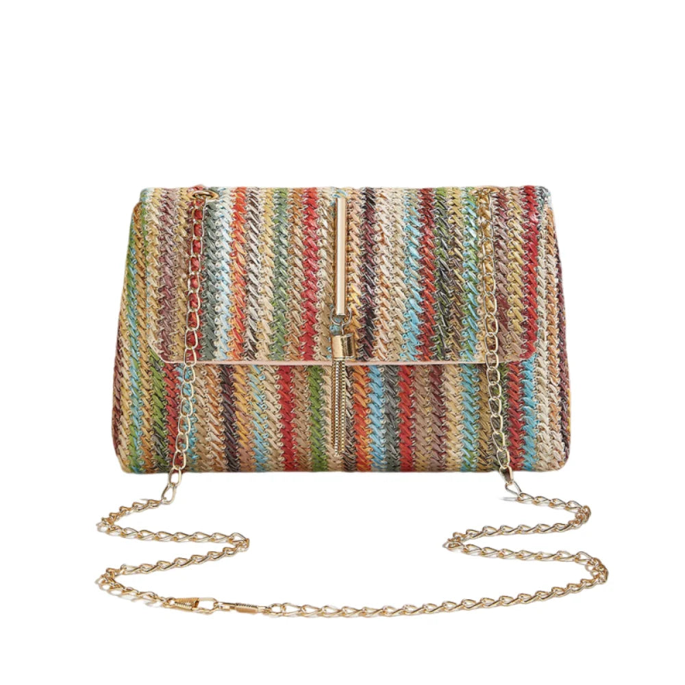 NOVA | Chic Mini Straw Purse for Women – Shoulder Style

