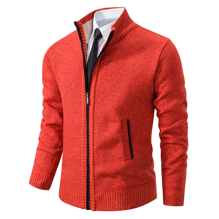 NOVA | Classic Men's Zip-Up Fleece Cardigan