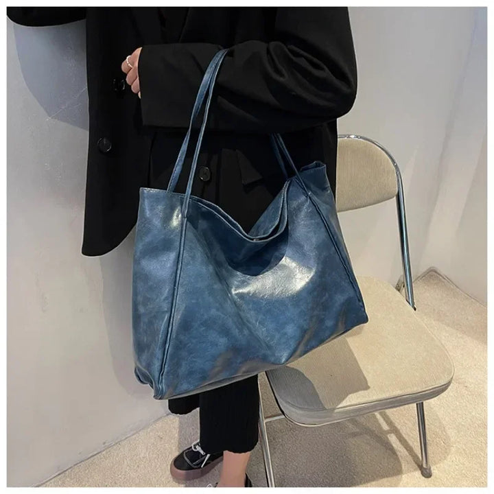 NOVA | Classic Women's Large Faux Leather Bag
