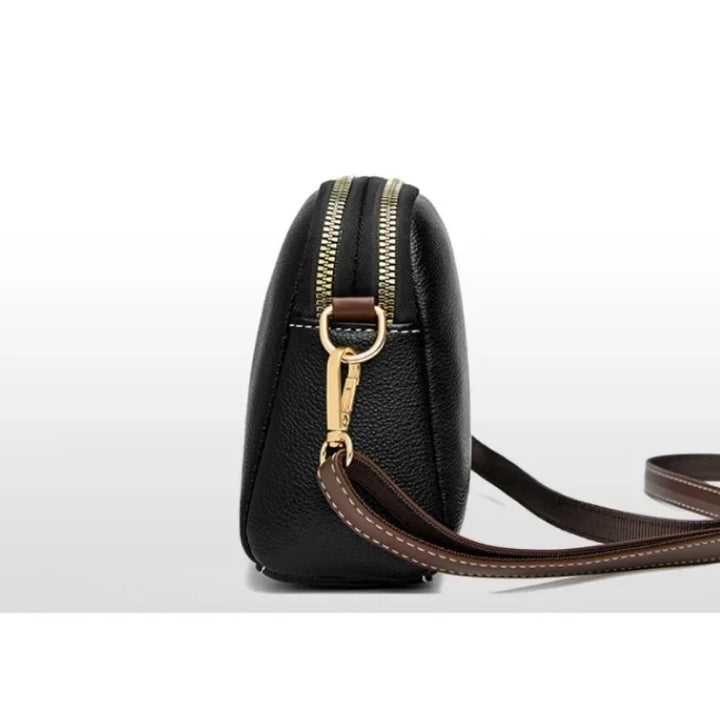 NOVA | Classic women's messenger bag in real leather

