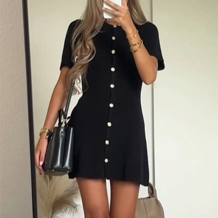 NOVA | Cozy Knit Bodycon Mini Dress
