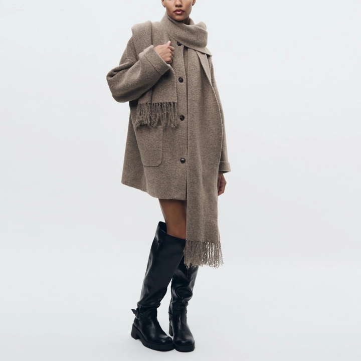 NOVA | Cozy Women's Buttoned Knitted Cardigan

