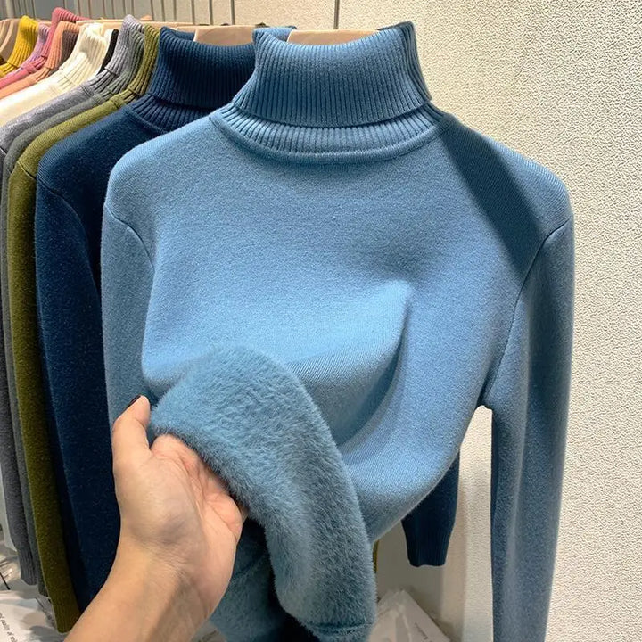 NOVA | Cozy Women's High-Collar Sweatshirt