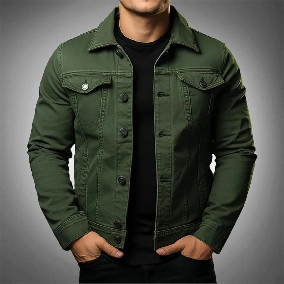 NOVA | Durable Men's Denim Jacket for Everyday Wear


