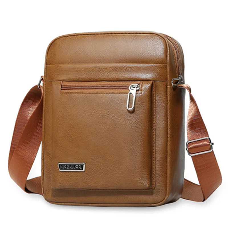 NOVA | Durable PU shoulder bag for men

