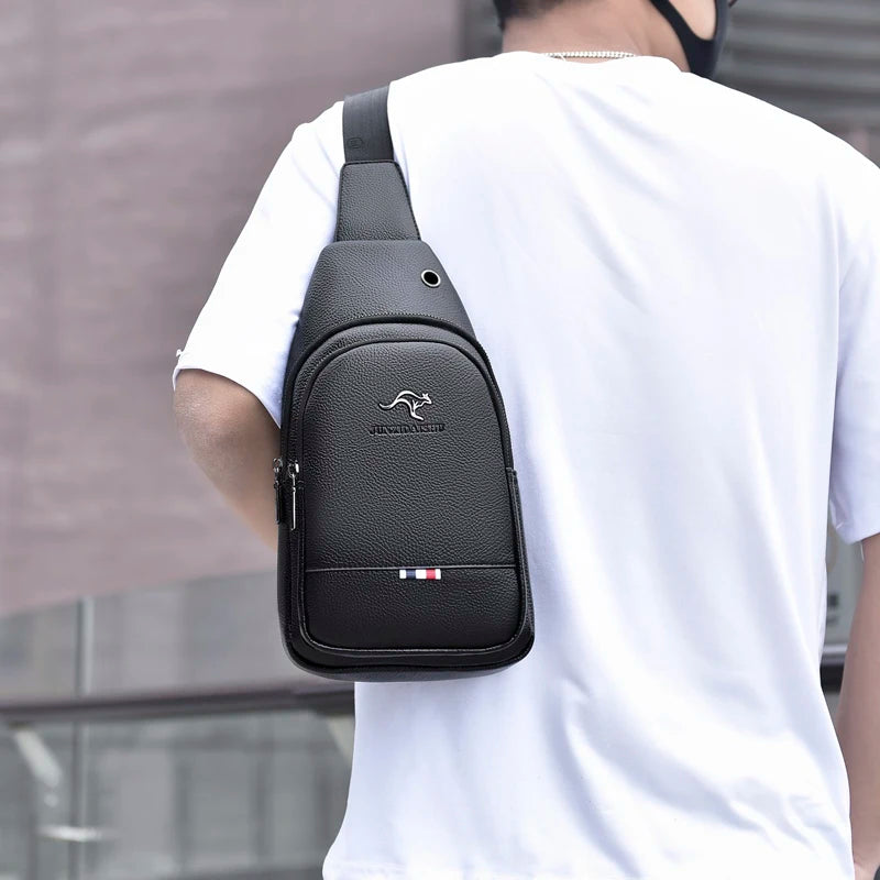 NOVA | Durable PU shoulder bag for men

