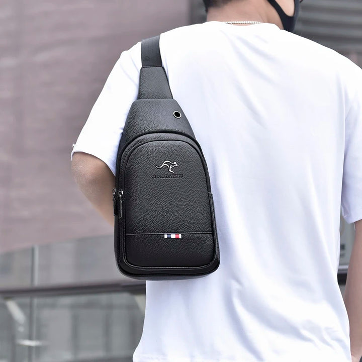 NOVA | Durable PU shoulder bag for men


