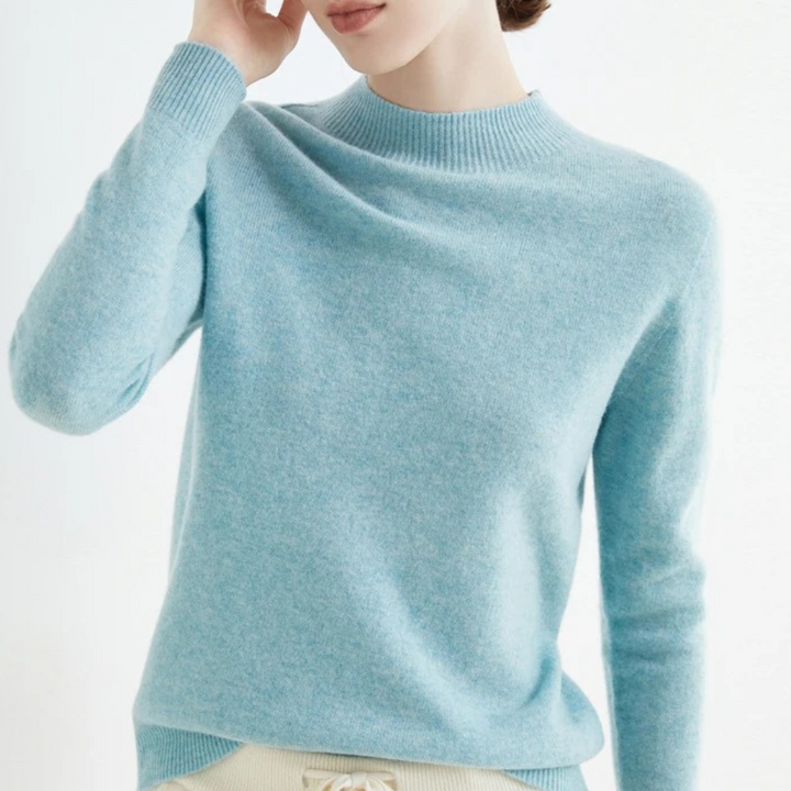 NOVA | Elegant Knitted Cashmere Sweater for Women
