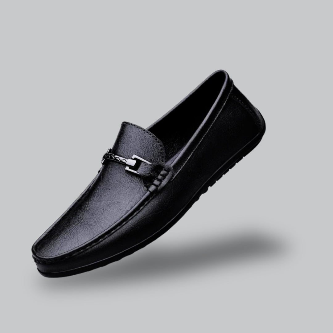NOVA | Elegant Leather Loafers for Men – Classic & Stylish

