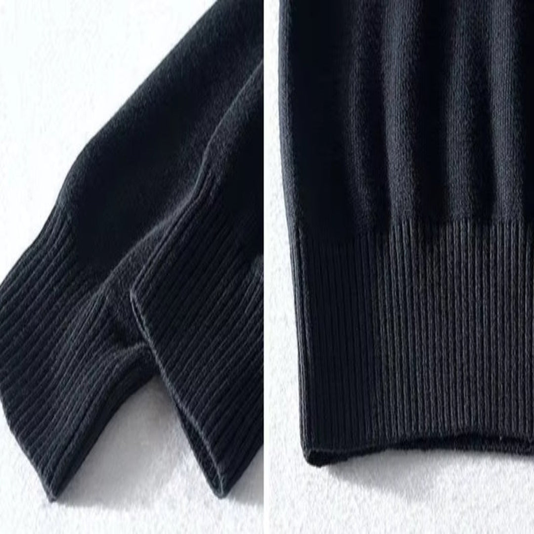 NOVA | Elegant Men's Knitted Cardigan with Cotton Blend
