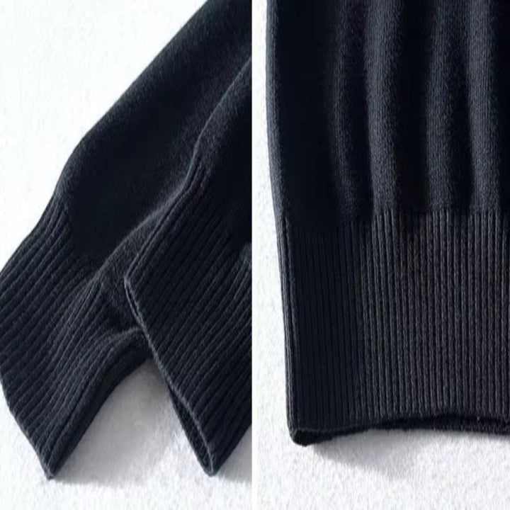 NOVA | Elegant Men's Knitted Cardigan with Cotton Blend
