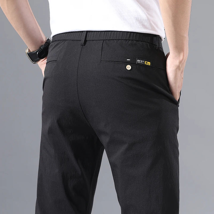 NOVA | Elegant Men's Tailored Straight-Leg Trousers
