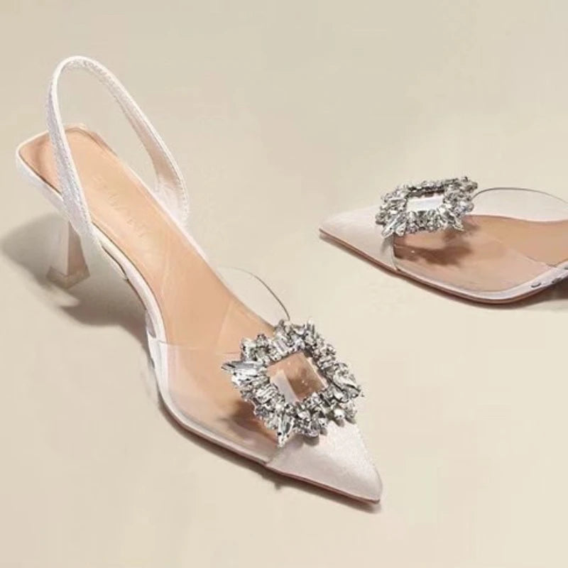 NOVA | Elegant Party Heels with Crystal Embellishments
