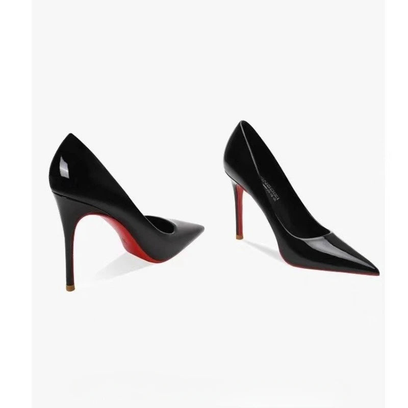 NOVA | Elegant Patent Leather High Heels
