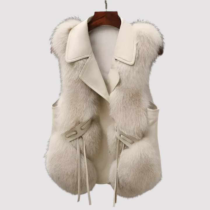 NOVA | Elegant Women's Faux Fur-Trimmed Outerwear
