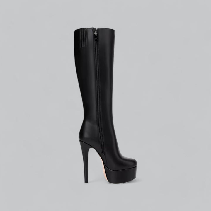 NOVA | Elegant Women's High Knee Leather Boots
