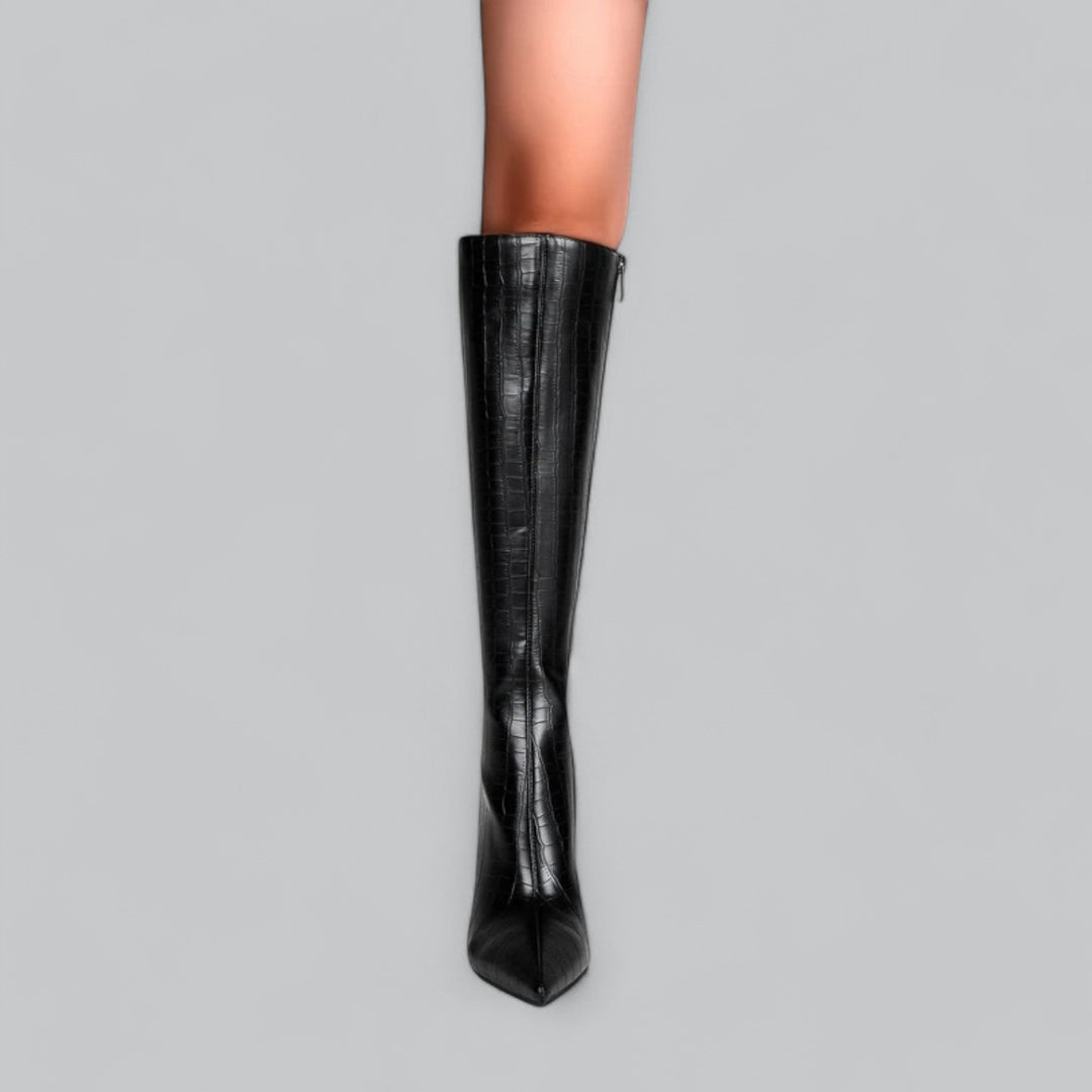 NOVA | Elegant Women's Pointed Knee High Boots
