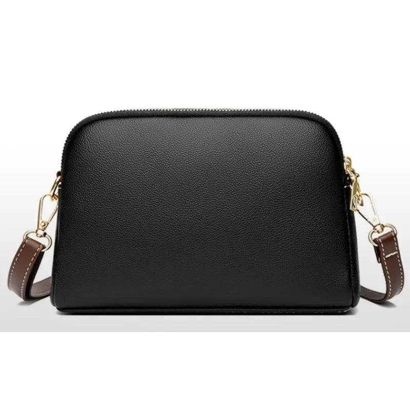 NOVA | Elegant leather crossbody messenger bag for women

